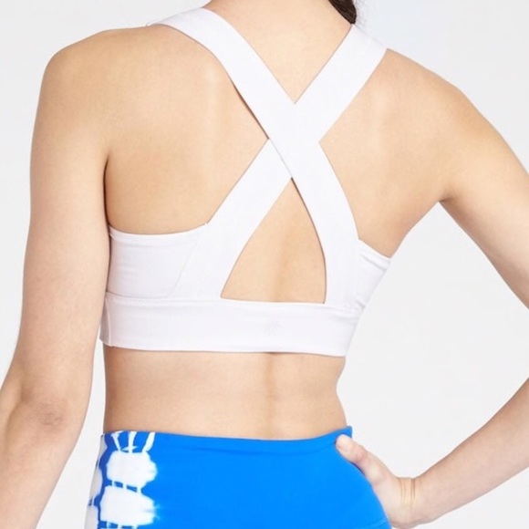 Athleta Other - Athleta Deep Breath Bralette XS Bright White NWT